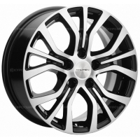 Фото товара - 6,5*16 5*114,3 ET38 67,1  Khomen Wheels KHW1608 Black-FP (Outlander). Вариант №1