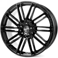 Фото товара - 9,5*21 5*112 ET25 66,45  MAK Leipzig Gloss Black. Вариант №1