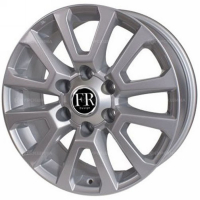 Фото товара - 7,5*18 6*139,7 ET25 106,2  FR replica TY182 (TY5040) Silver (№15). Вариант №1