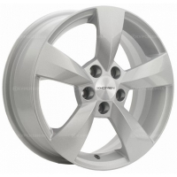 Фото товара - 6,0*15 5*100 ET38 57,1  Khomen Wheels KHW1504 F-Silver (Rapid). Вариант №1
