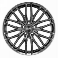 Фото товара - 8,5*19 5*114,3 ET35 75  OZ Gran Turismo HLT Star Graphite Diamond Lip. Вариант №1