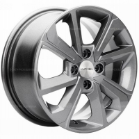 Фото товара - 6,0*15 4*100 ET40 60,1  Khomen Wheels KHW1501 Gray (Vesta/Almera). Вариант №1