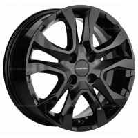 Фото товара - 6,0*15 4*100 ET46 54,1  Khomen Wheels KHW1503 Black (Rio). Вариант №1
