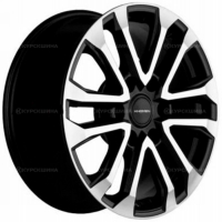 Фото товара - 7,5*18 6*139,7 ET30 106,1  Khomen Wheels KHW1805 Black-FP (Fortuner/Hilux). Вариант №1