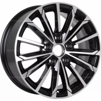 Фото товара - 6,5*16 5*114,3 ET50 67,1  Khomen Wheels KHW1611 Black-FP (Ceed/Cerato/i30). Вариант №1