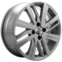 Фото товара - 6,0*16 4*100 ET50 60,1  Khomen Wheels KHW1609 F-Silver (Vesta/Largus). Вариант №1