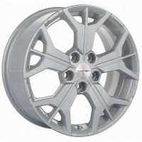 Фото товара - 7,0*17 5*114,3 ET39 60,1  Khomen Wheels KHW1715 F-Silver-FP (RAV4). Вариант №1
