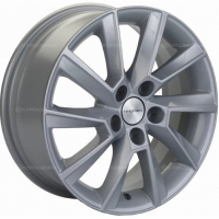 Фото товара - 6,0*15 5*100 ET40 57,1  Khomen Wheels KHW1507 F-Silver (Polo). Вариант №1