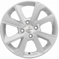 Фото товара - 6,0*15 4*100 ET46 54,1  Khomen Wheels KHW1501 F-Silver (Rio II). Вариант №1