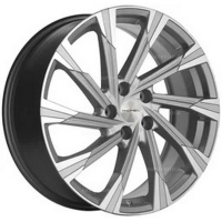 Фото товара - 7,5*19 5*114,3 ET40 60,1  Khomen Wheels KHW1901 Brilliant Silver (RAV4). Вариант №1