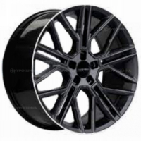 Фото товара - 9,5*21 5*120 ET49 72,6  Khomen Wheels KHW2101 Black Matt MR (Range Rover). Вариант №1