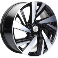Фото товара - 7,5*18 5*108 ET40 60,1  Khomen Wheels KHW1801 Black-FP (Chery Tiggo). Вариант №1