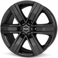 Фото товара - 8,0*18 6*139,7 ET35 106,1  MAK Stone 6 Gloss Black. Вариант №1