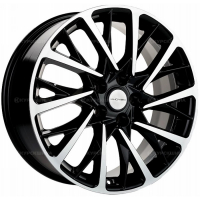 Фото товара - 7,5*18 5*108 ET47 60,1  Khomen Wheels KHW1804 Black-FP (Chery Tiggo 8/8 Pro). Вариант №1