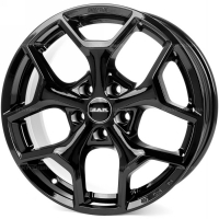 Фото товара - 7,5*17 5*108 ET39 72  MAK Liberty Gloss Black. Вариант №1