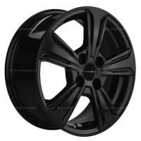 Фото товара - 6,0*15 4*98 ET36 58,6  Khomen Wheels KHW1501 Black (Lada Granta). Вариант №1