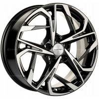Фото товара - 7,0*17 5*114,3 ET40 57,1  Khomen Wheels KHW1716 Black-FP (Besturn X40). Вариант №1