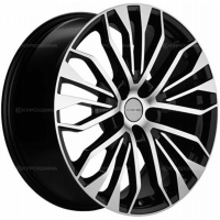 Фото товара - 8,5*20 5*108 ET36 65,1  Khomen Wheels KHW2009 Black-FP (Exeed VX). Вариант №1