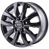 Фото товара - 6,5*15 5*160 ET58 65,1  MAK Load 5 Gloss Black. Вариант №1