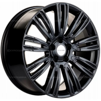 Фото товара - 8,5*20 5*114,3 ET48 67,1  Khomen Wheels KHW2004 Black (SantaFe). Вариант №1