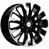 Фото товара - 8,0*20 6*139,7 ET45 95,1  Khomen Wheels KHW2010 Black-FP (LC 300 Tuning). Вариант №1