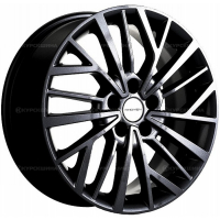 Фото товара - 7,0*17 5*110 ET46 63,3  Khomen Wheels KHW1717 Black (Changan CS35/CS35 Pro). Вариант №1