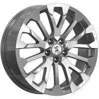 Фото товара - 7,5*19 5*114,3 ET45 64,1  Premium Series КР003 Diamond Gloss Graphite. Вариант №1