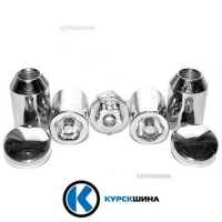 Фото товара - Гайка секретная M 14*1,5*32 (4+1) ключ CH JN-402. Вариант №1