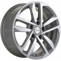 Фото товара - 6,5*16 5*108 ET50 63,35  Khomen Wheels KHW1612 F-Silver-FP (Focus). Вариант №1