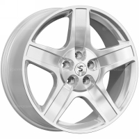 Фото товара - 8,5*20 5*108 ET43 60,1  Premium Series КР008 Elite Silver. Вариант №1