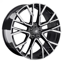 Фото товара - 10,5*22 5*112 ET43 66,6  LS Forged LS FG07 BKF конус. Вариант №1