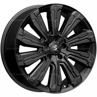 Фото товара - 8,0*20 5*114,3 ET45 66,1  Premium Series КР1061 Fury Black. Вариант №1