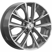 Фото товара - 7,0*18 5*114,3 ET45 60,1  Premium Series КР012 Diamond Gloss Graphite. Вариант №1
