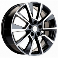 Фото товара - 7,0*18 5*108 ET33 60,1  Khomen Wheels KHW1802 Black-FP (OMODA C5). Вариант №1