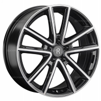 Фото товара - 7,5*18 5*108 ET33 60,1  Replay CHR114 BKF (конус, C570). Вариант №1