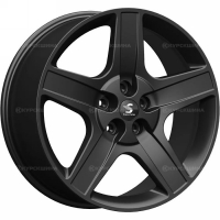 Фото товара - 8,5*20 5*120 ET47 66,1  Premium Series КР008 Fury Black. Вариант №1