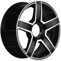 Фото товара - 6,5*16 5*139,7 ET40 98,5  Khomen Wheels KHW1614 Black-FP (Niva 4x4). Вариант №1
