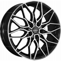 Фото товара - 7,0*18 5*108 ET46 63,4  Khomen Wheels KHW1813 Black-FP (Geely Monjaro/Tugella). Вариант №1
