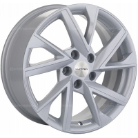 Фото товара - 7,0*17 5*110 ET46 63,3  Khomen Wheels KHW1714 F-Silver (Changan CS35 Plus). Вариант №1