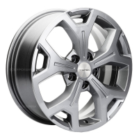 Фото товара - 6,5*17 5*120 ET60 65,1  Khomen Wheels KHW1710(2) Gray (VW Multivan). Вариант №1