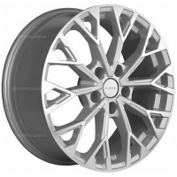 Фото товара - 7,0*17 5*110 ET45 67,1  Khomen Wheels KHW1718 F-Silver (Dongfeng 580). Вариант №1