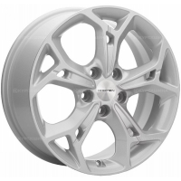 Фото товара - 7,0*17 5*110 ET46 63,3  Khomen Wheels KHW1702 F-Silver (Changan CS35/CS35 Pro). Вариант №1