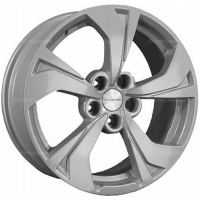 Фото товара - 7,0*17 5*108 ET33 60,1  Khomen Wheels KHW1724 F-Silver (Exeed LX). Вариант №1