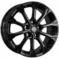 Фото товара - 6,5*16 5*114,3 ET40 66,1  Khomen Wheels KHW1605 Black (Qashqai/Tiida). Вариант №1
