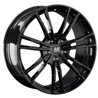 Фото товара - 8,0*19 5*112 ET27 66,6  LS Forged LS FG06 BK конус. Вариант №1