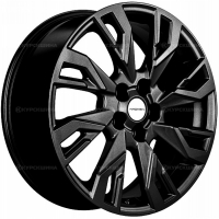 Фото товара - 7,0*18 5*114,3 ET53 54,1  Khomen Wheels KHW1809 Black (Geely Coolray). Вариант №1