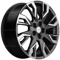 Фото товара - 7,0*18 5*110 ET35 67,1  Khomen Wheels KHW1809 Gray-FP (CS75 Plus). Вариант №1