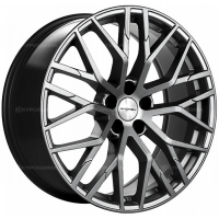 Фото товара - 8,5*20 5*108 ET46 63,4  Khomen Wheels KHW2005 Gray (Tugella). Вариант №1