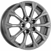 Фото товара - 6,5*16 5*114,3 ET50 66,1  Khomen Wheels KHW1605 Gray (Renault/Nissan). Вариант №1