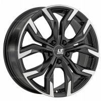 Фото товара - 7,0*17 5*120 ET50 65,1  LS FlowForming RC92 BKSF конус. Вариант №1